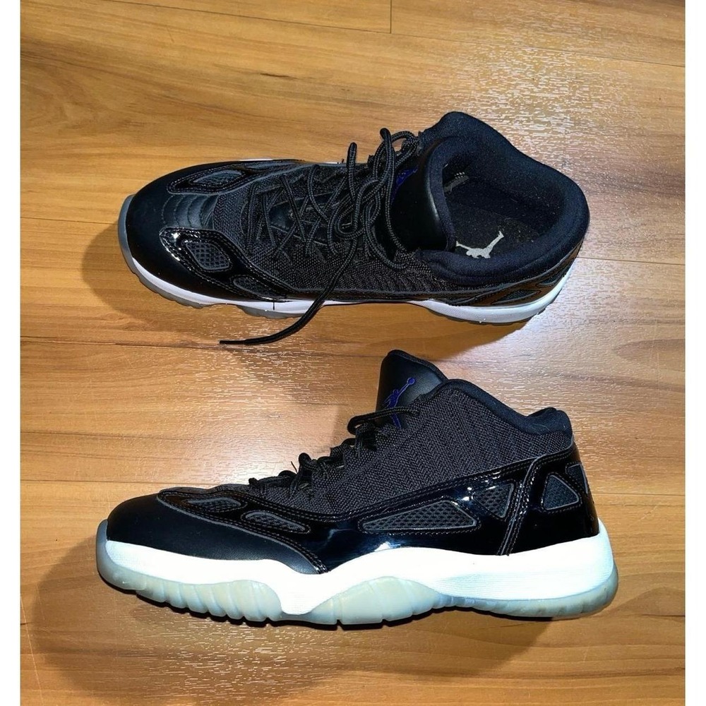 Mens Air Jordan 11 Retro Low IE 'Space Jam Basketball Sneakers Shoes